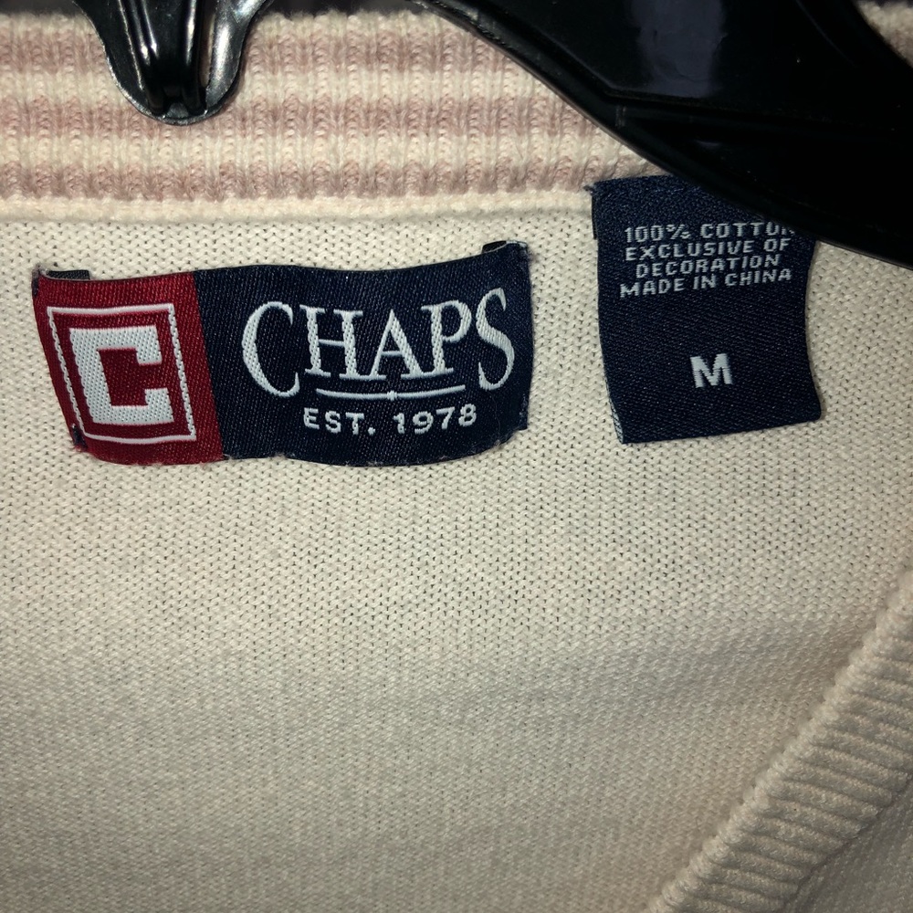 Chaps Sweater Vest - Picture 3 of 3